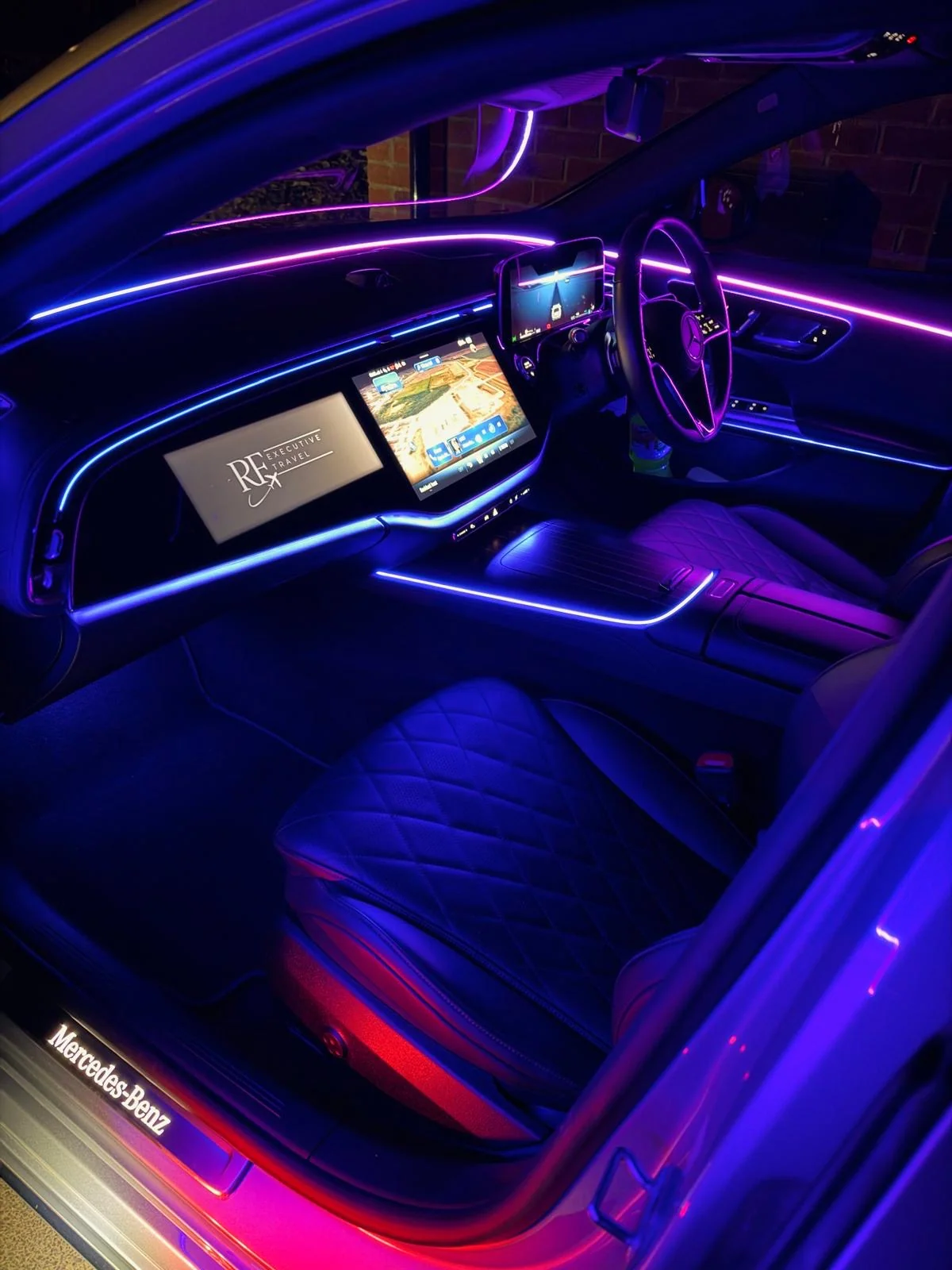 The RF Executive Travel Mercedes-Benz cabin